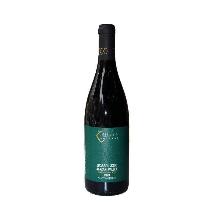 AKHMETELI Alazani Valley red semi-sweet 2023